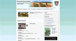 Desktop Screenshot of gutenstetten.de
